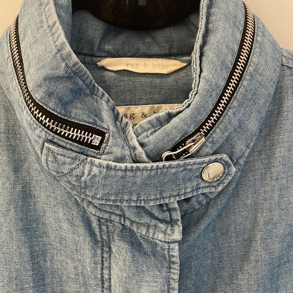 rag & bone denim jacket (size 6) - Picture 4 of 16